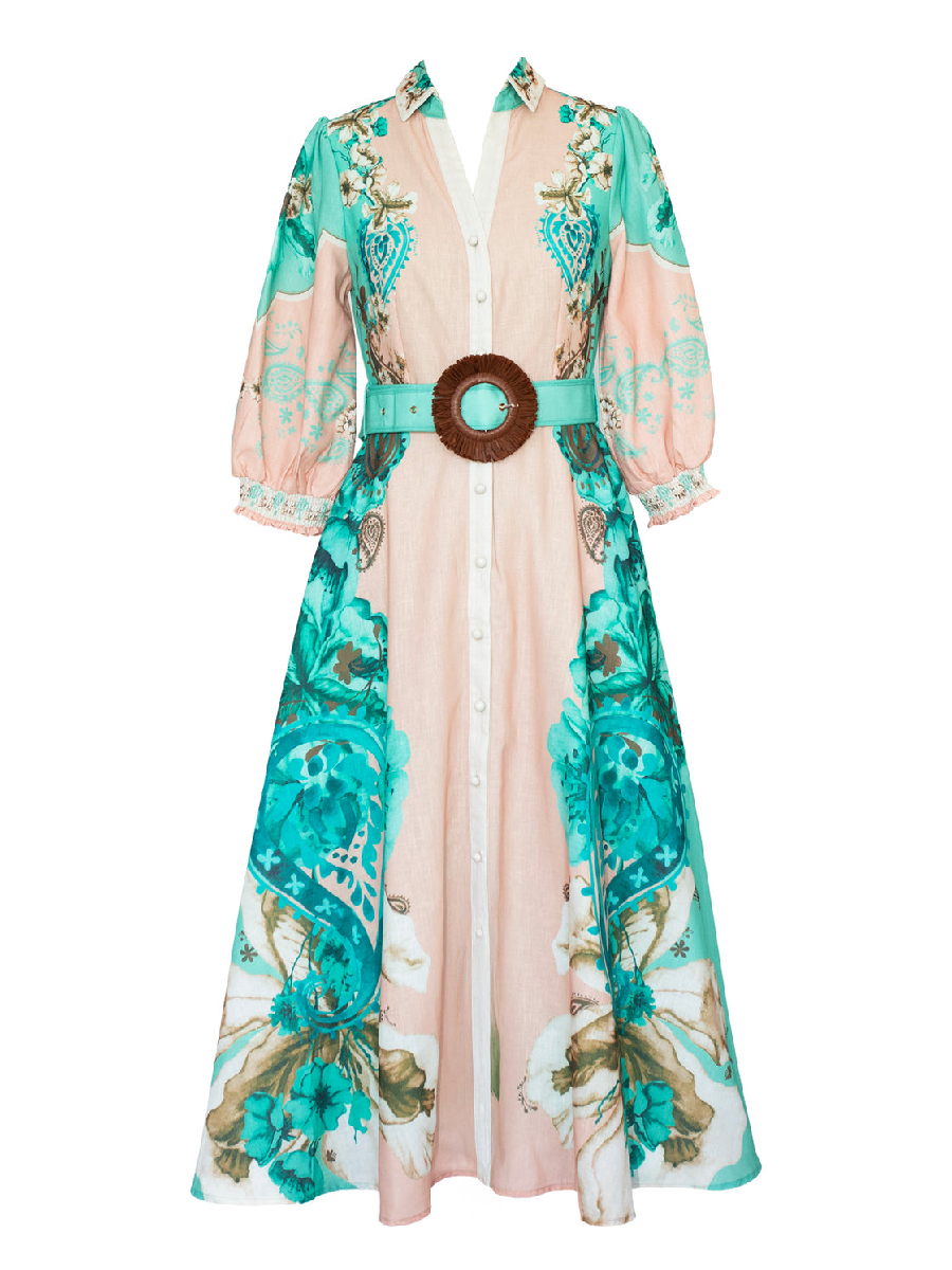Willow Floral Midi Dress
