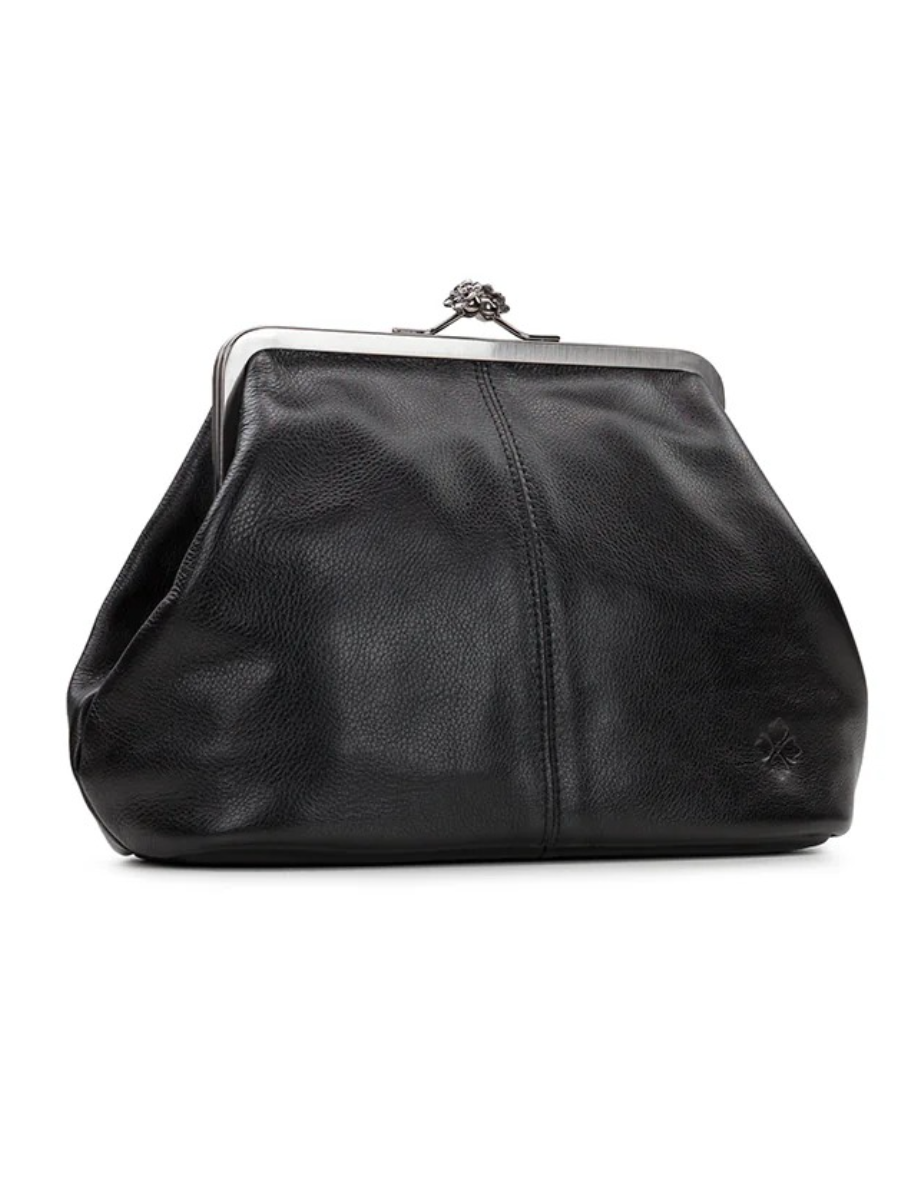 Women's Red Sofia Kisslock Leather Bag