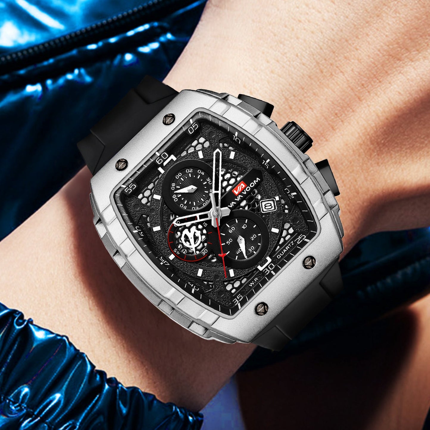 âLimited time offerđ„Men's barrel luminous waterproof fashion watch
