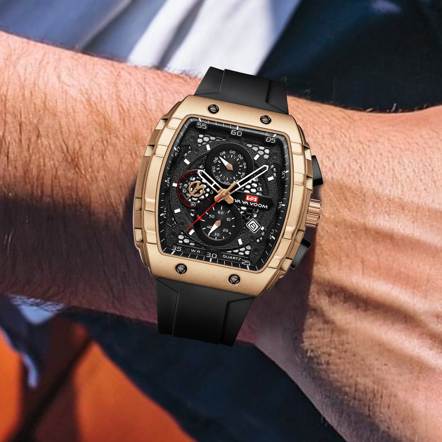 âLimited time offerđ„Men's barrel luminous waterproof fashion watch