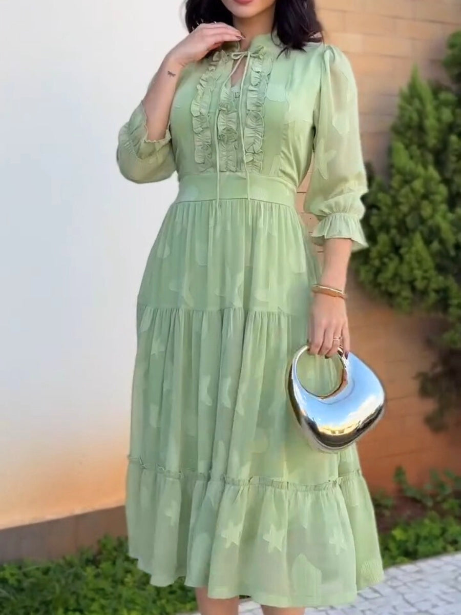 (⏰New Arrivals Promotion $15 OFF) Sarita Elegant Midi Dress