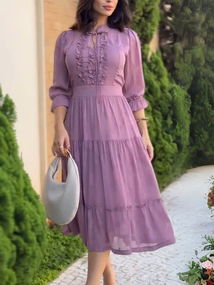 (⏰New Arrivals Promotion $15 OFF) Sarita Elegant Midi Dress