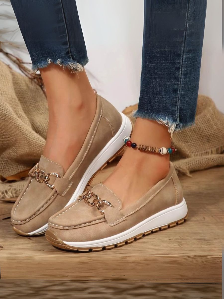 Women's Casual Thick Sole Non-slip Loafers