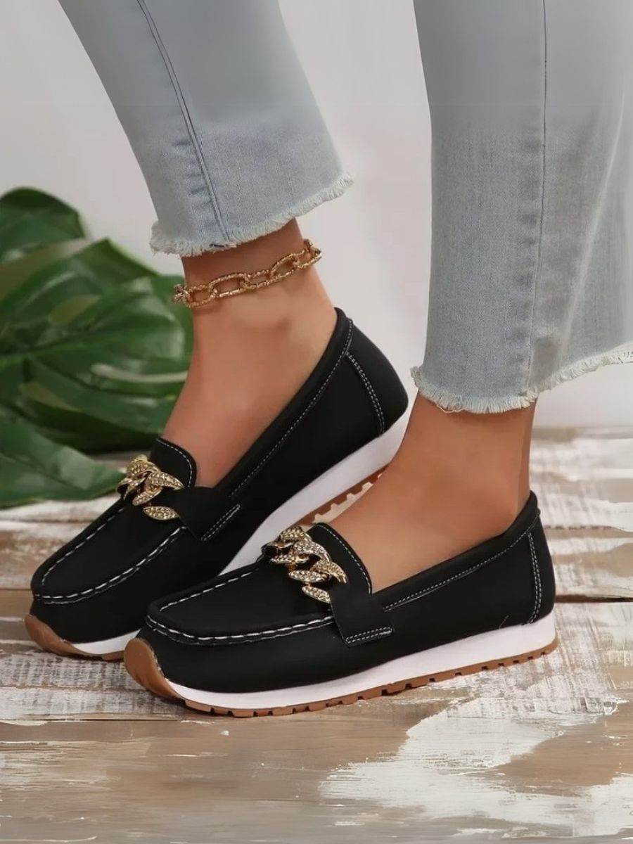 Women's Casual Thick Sole Non-slip Loafers