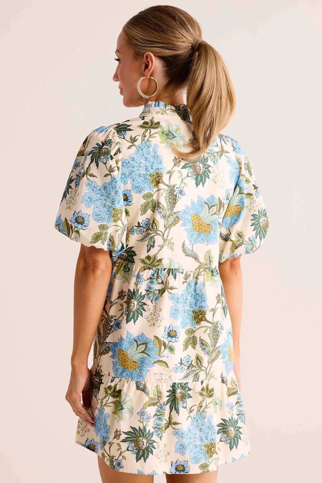 Genevieve Mini Dress- Cream