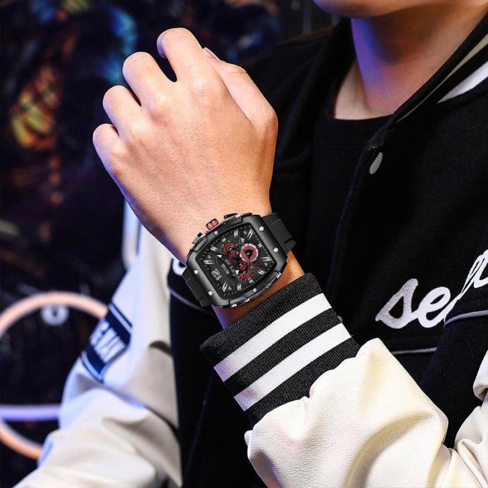 âLimited time offerđ„Men's barrel luminous waterproof fashion watch