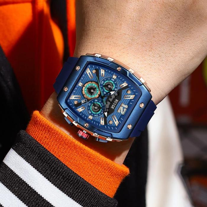 âLimited time offerđ„Men's barrel luminous waterproof fashion watch