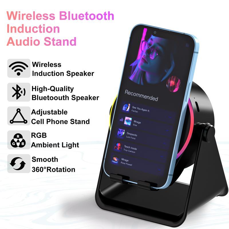šFather's Day Gift-50%OFFš„4 in 1 Wireless Induction Audio Bluetooth Speaker