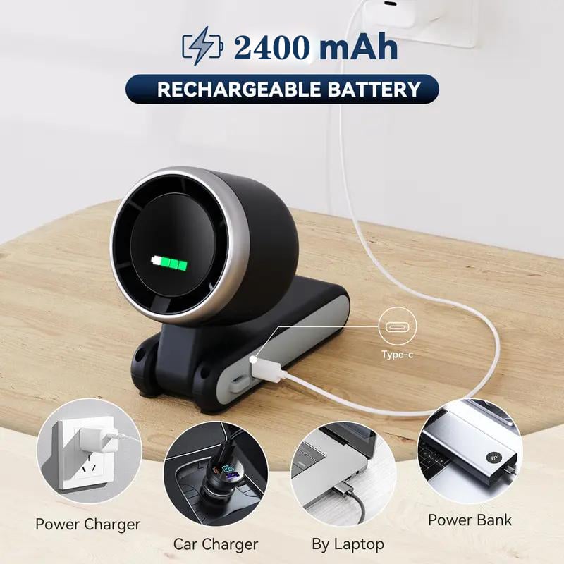 š„The 2025 New Portable Handheld Turbo Fan