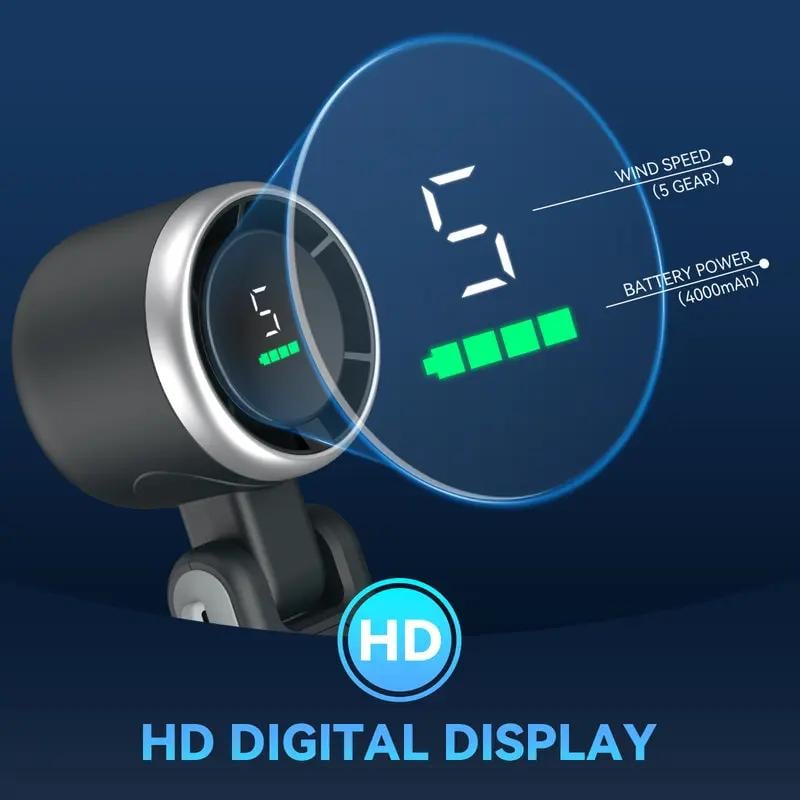 š„The 2025 New Portable Handheld Turbo Fan