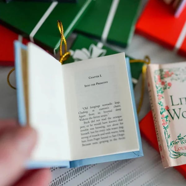 š„Big Promotion 49% OFFš„Mini Book Ornament Adventš