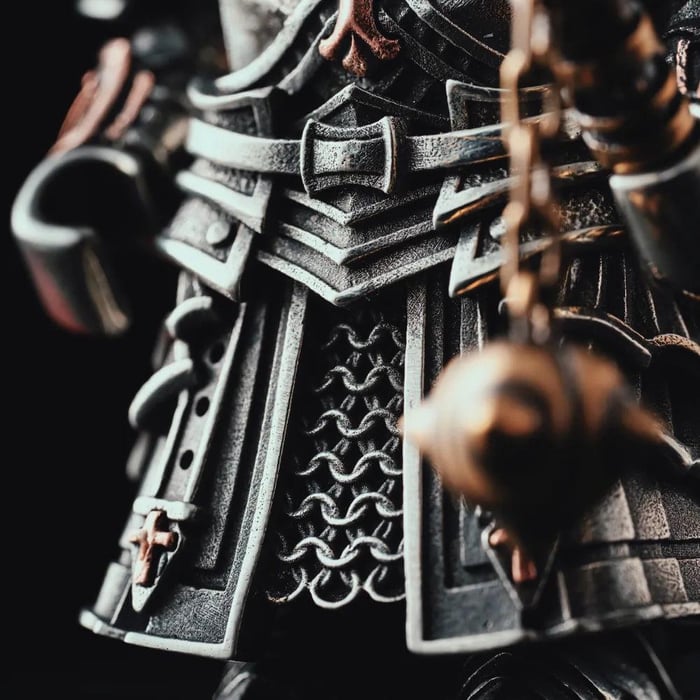 š„2025 NEW ARRIVALš„Medieval Knight Metal Statue (Magnetic Detachable)