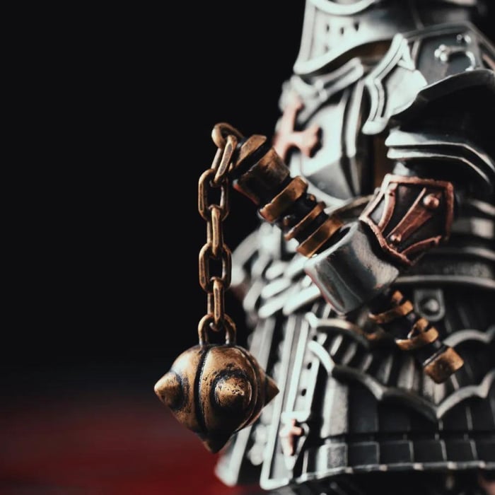 š„2025 NEW ARRIVALš„Medieval Knight Metal Statue (Magnetic Detachable)