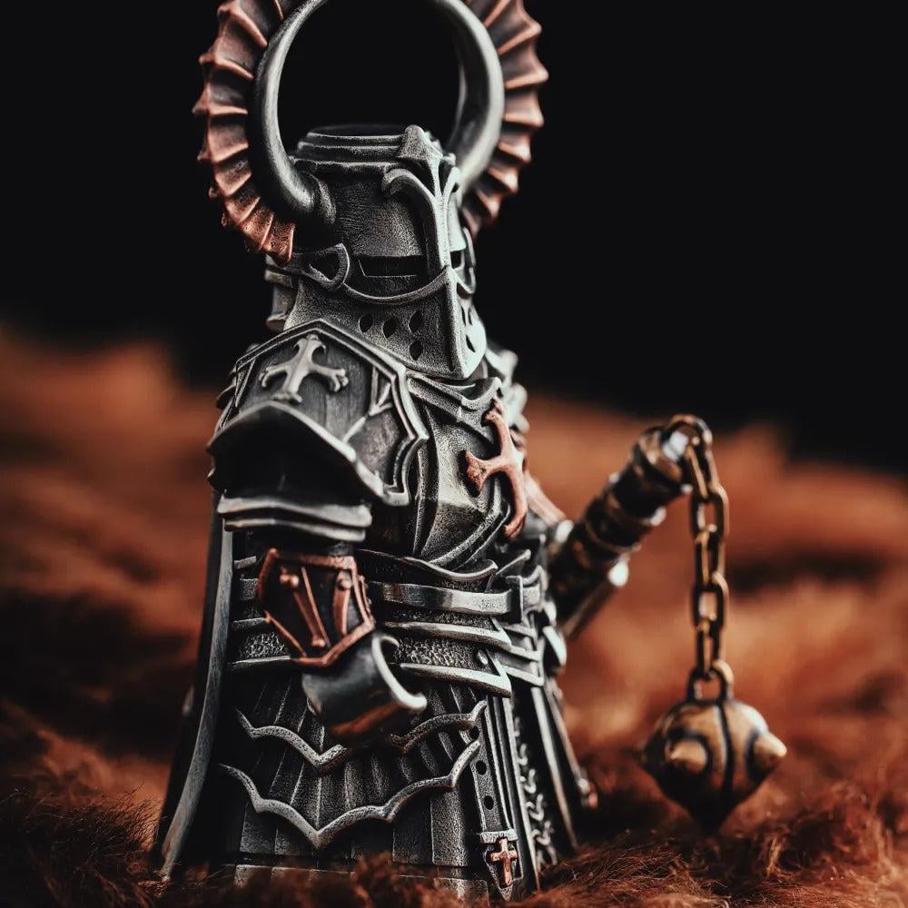 š„2025 NEW ARRIVALš„Medieval Knight Metal Statue (Magnetic Detachable)