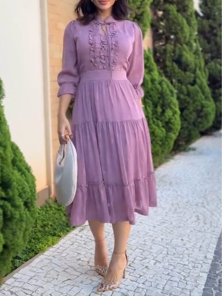 (⏰New Arrivals Promotion $15 OFF) Sarita Elegant Midi Dress