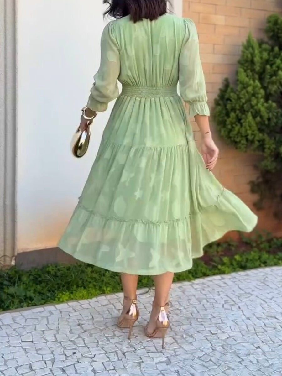 (⏰New Arrivals Promotion $15 OFF) Sarita Elegant Midi Dress