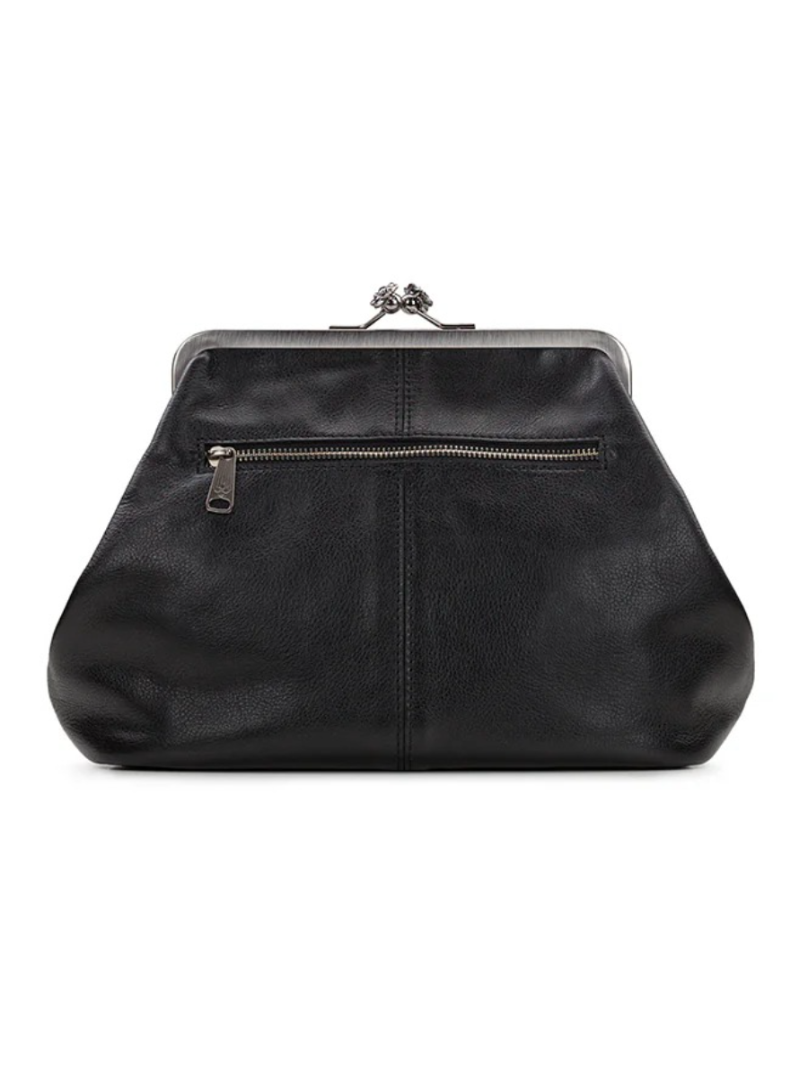 Women's Red Sofia Kisslock Leather Bag