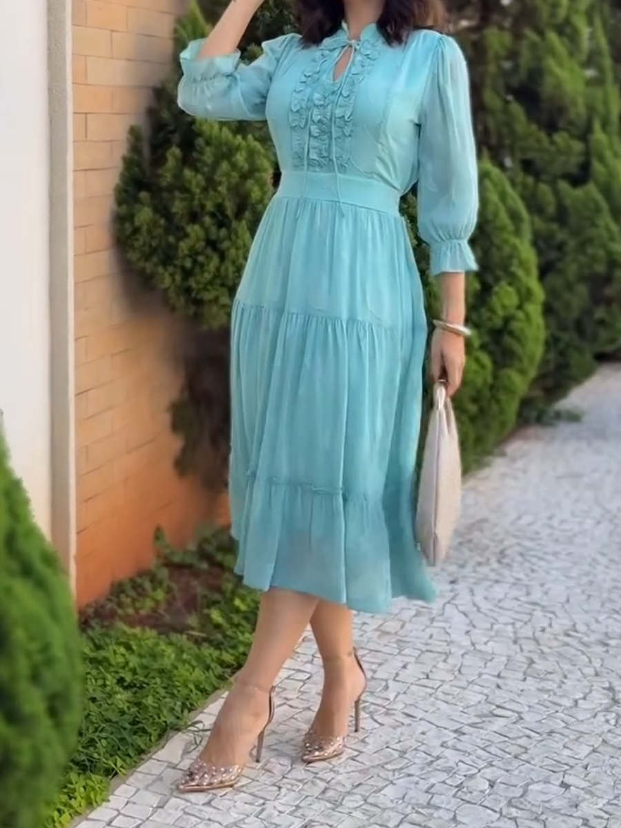 (⏰New Arrivals Promotion $15 OFF) Sarita Elegant Midi Dress