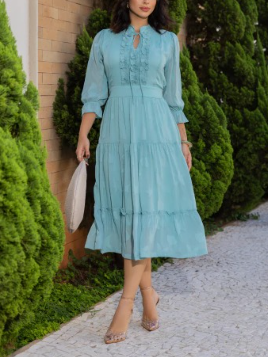 (⏰New Arrivals Promotion $15 OFF) Sarita Elegant Midi Dress