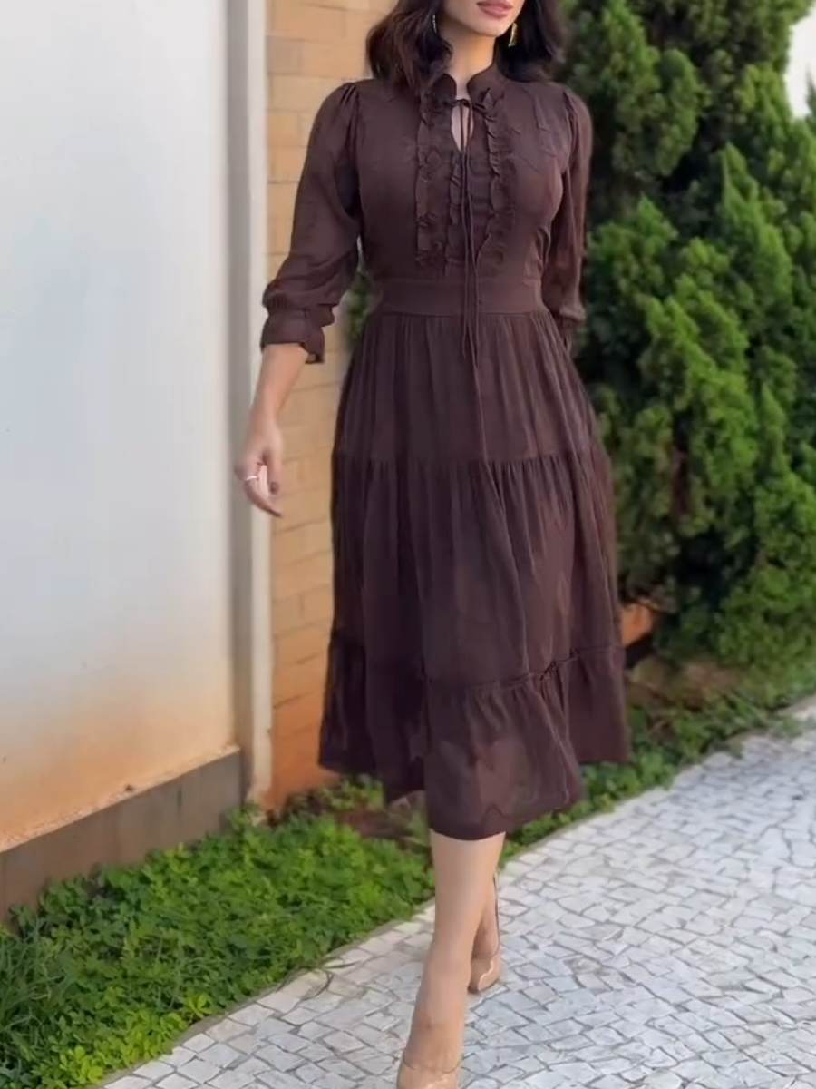 (⏰New Arrivals Promotion $15 OFF) Sarita Elegant Midi Dress