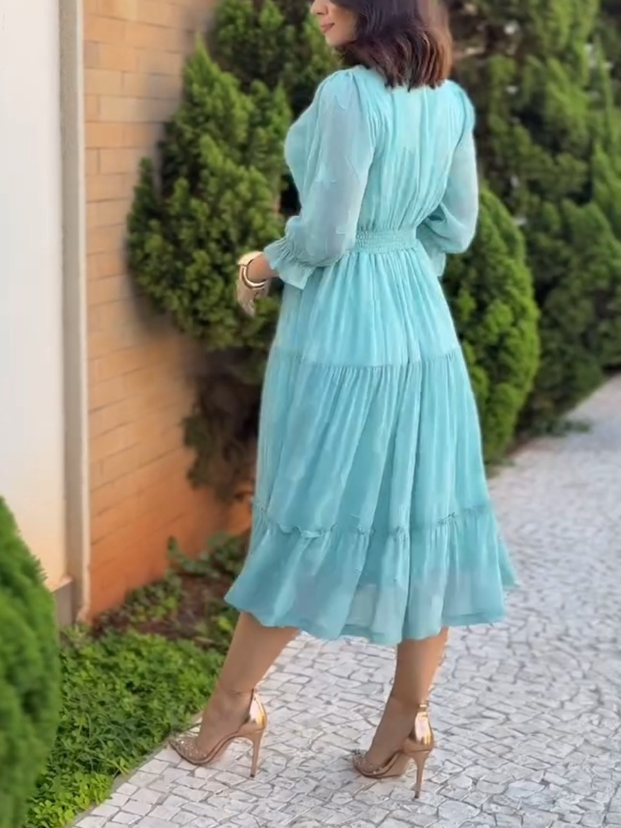 (⏰New Arrivals Promotion $15 OFF) Sarita Elegant Midi Dress