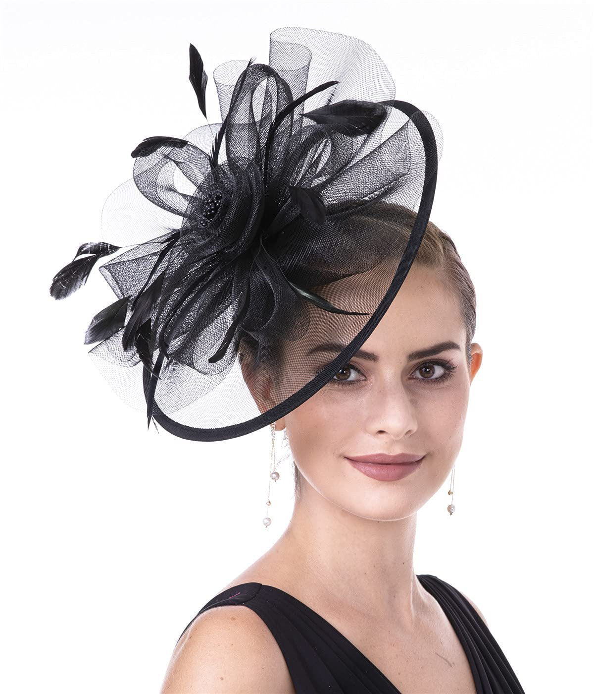 Round Mesh Vintage Hair Accessories