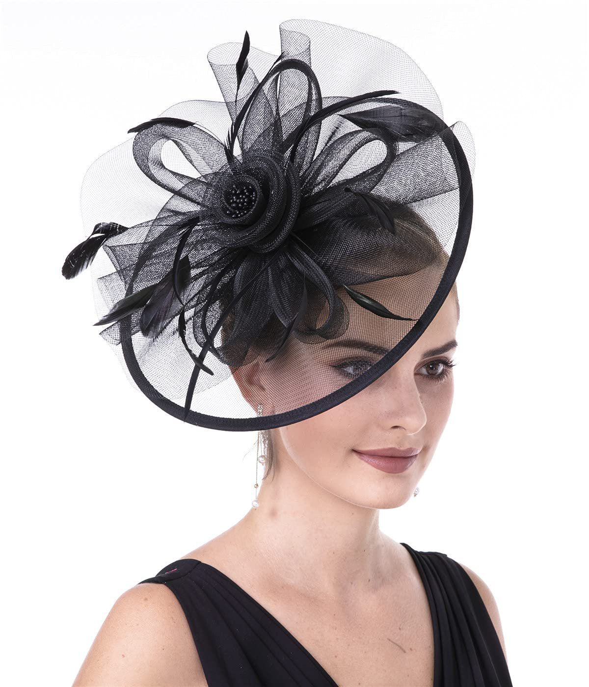 Round Mesh Vintage Hair Accessories