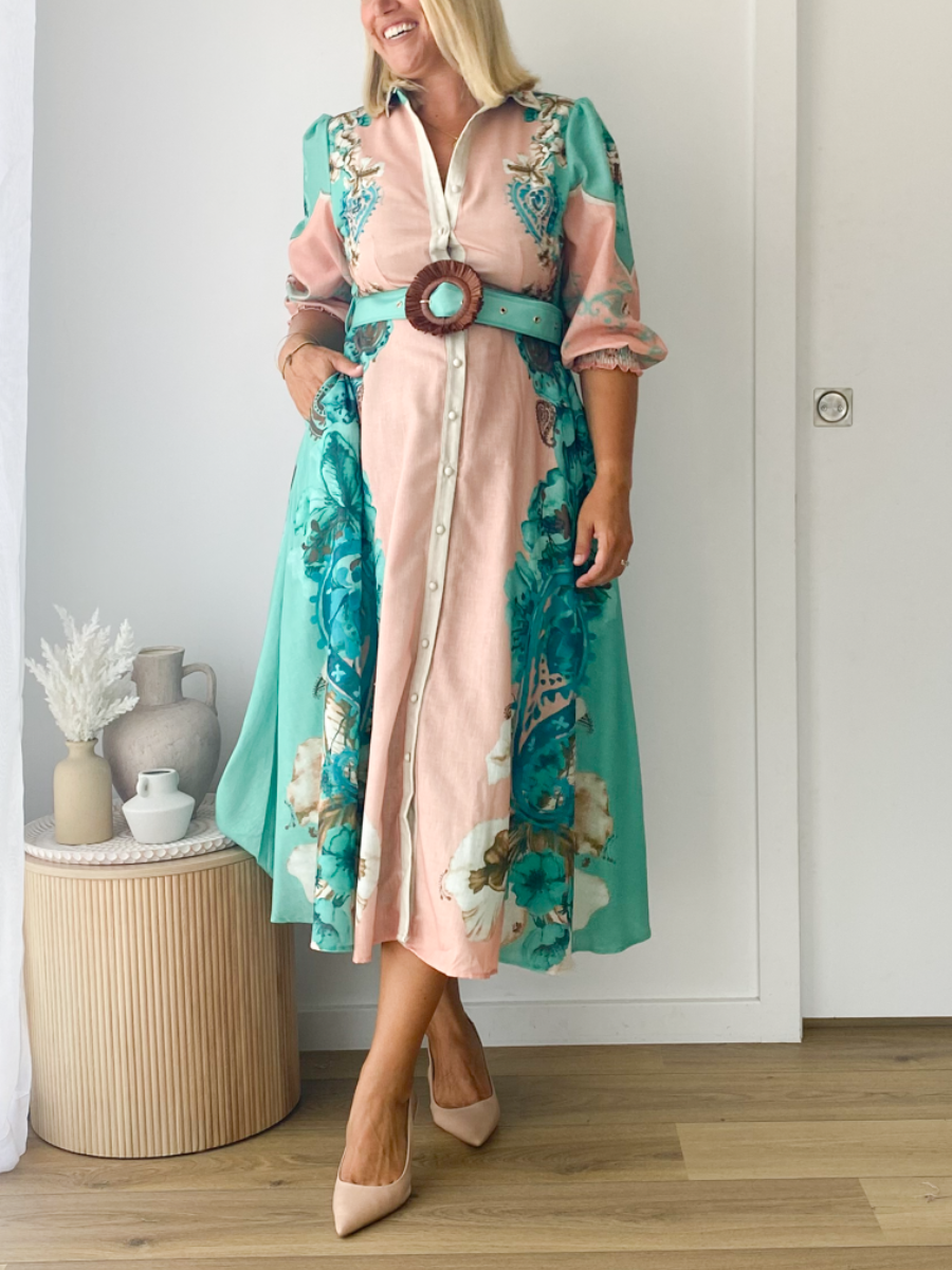 Willow Floral Midi Dress