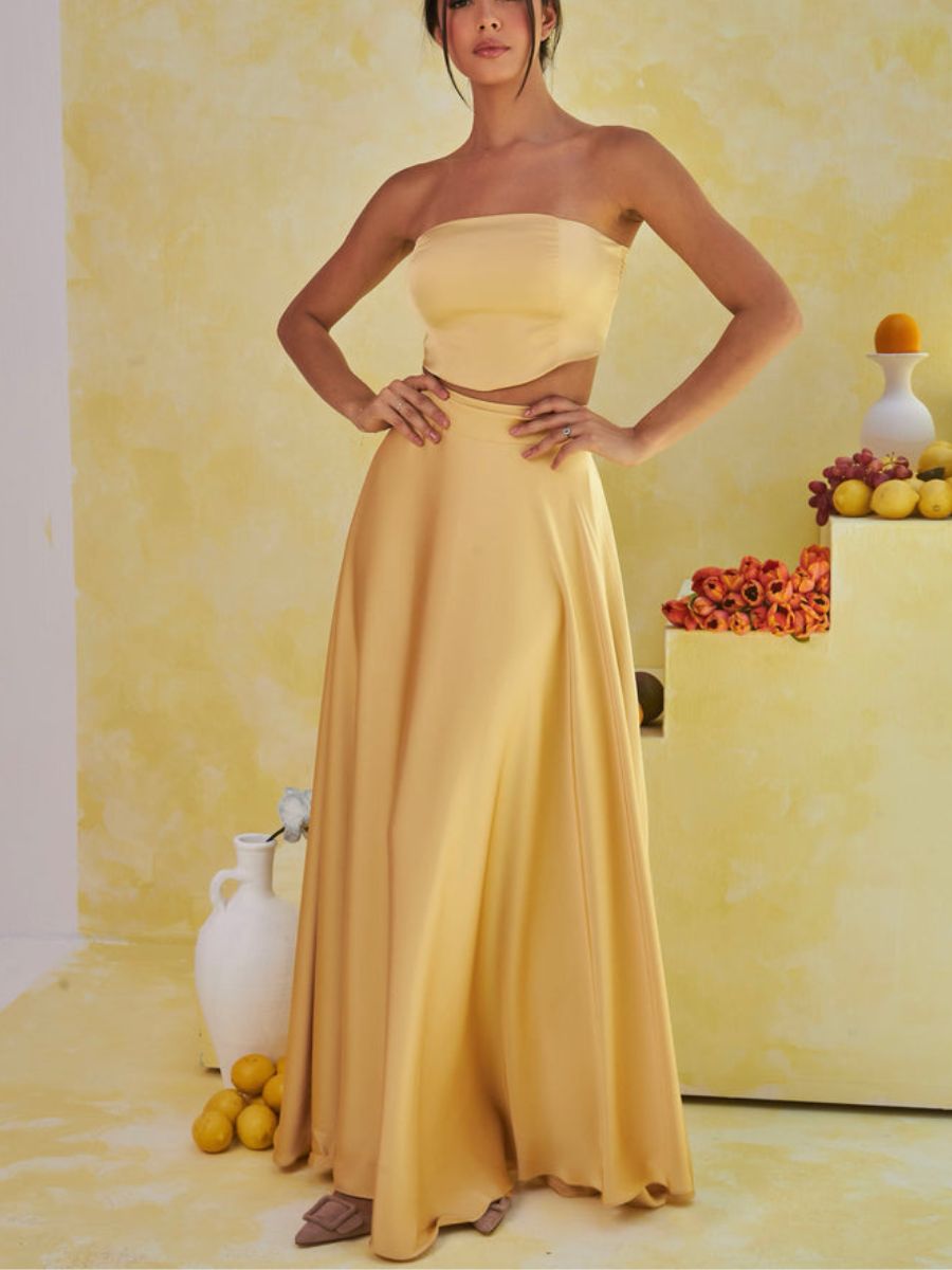 Rozchic Limoncello Maxi Dress Set