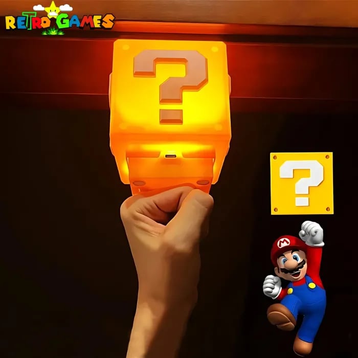 49% OFF🔥RetroLight - Super Mario Question Block