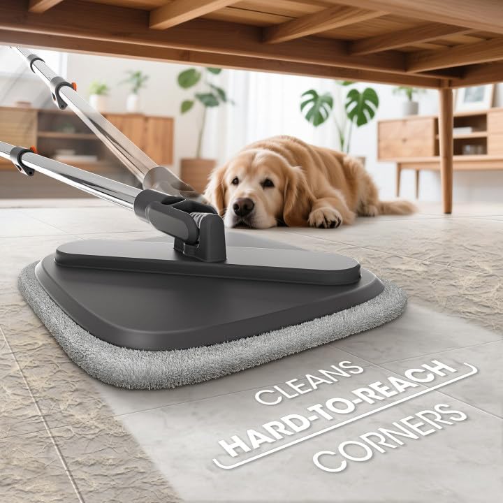 🔥Big Promotion 49% OFF💥Self Wash Spin Mop Spinner Flat 360 Rotating Cleaner With Turbo Flushing Bucket