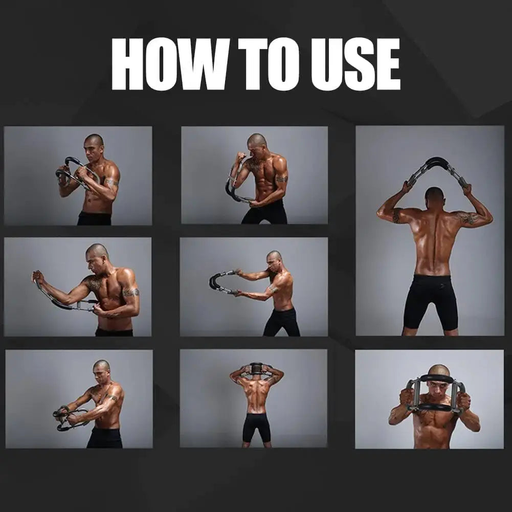 Adjustable Power Twister Trainer for Chest Workout, Arm Exerciser & Upper Body Training