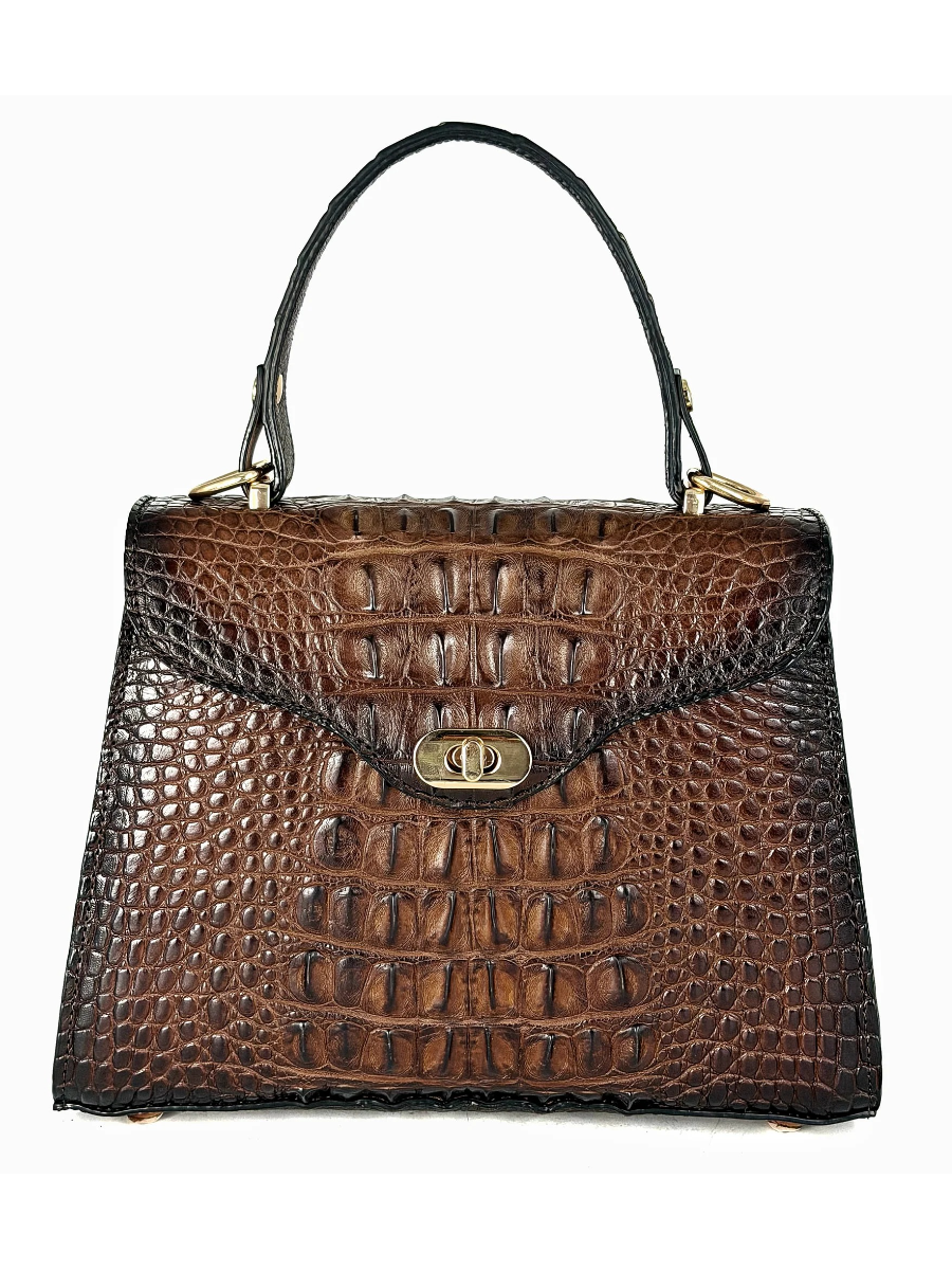Ladies' Crocodile/ostrich Back Bag