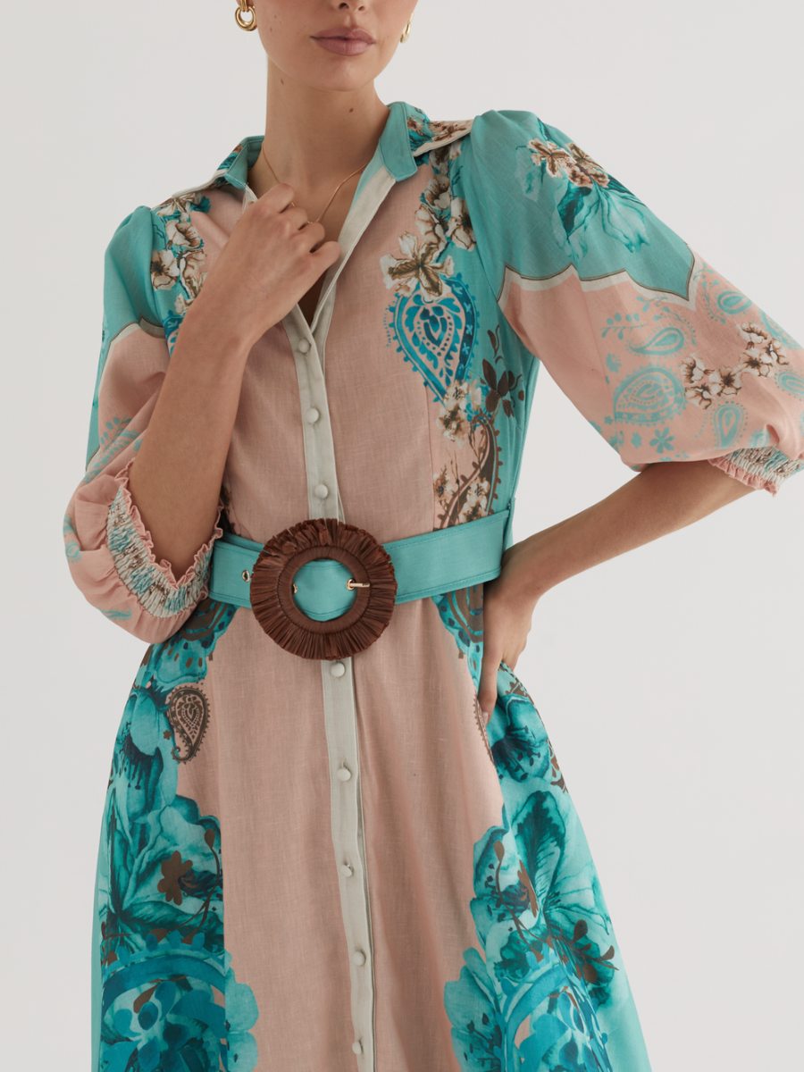 Willow Floral Midi Dress