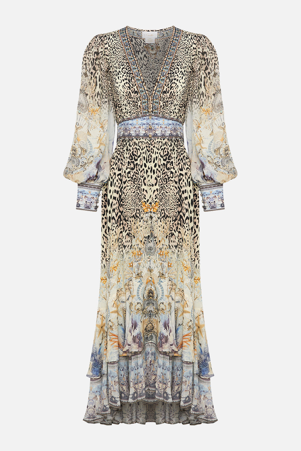 Seahorse Long Button Front Dress