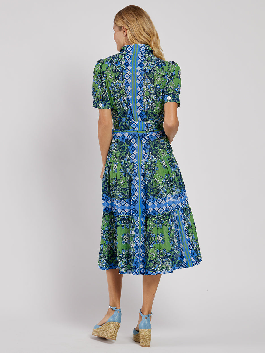 Cotton Voile Marina Midi Dress