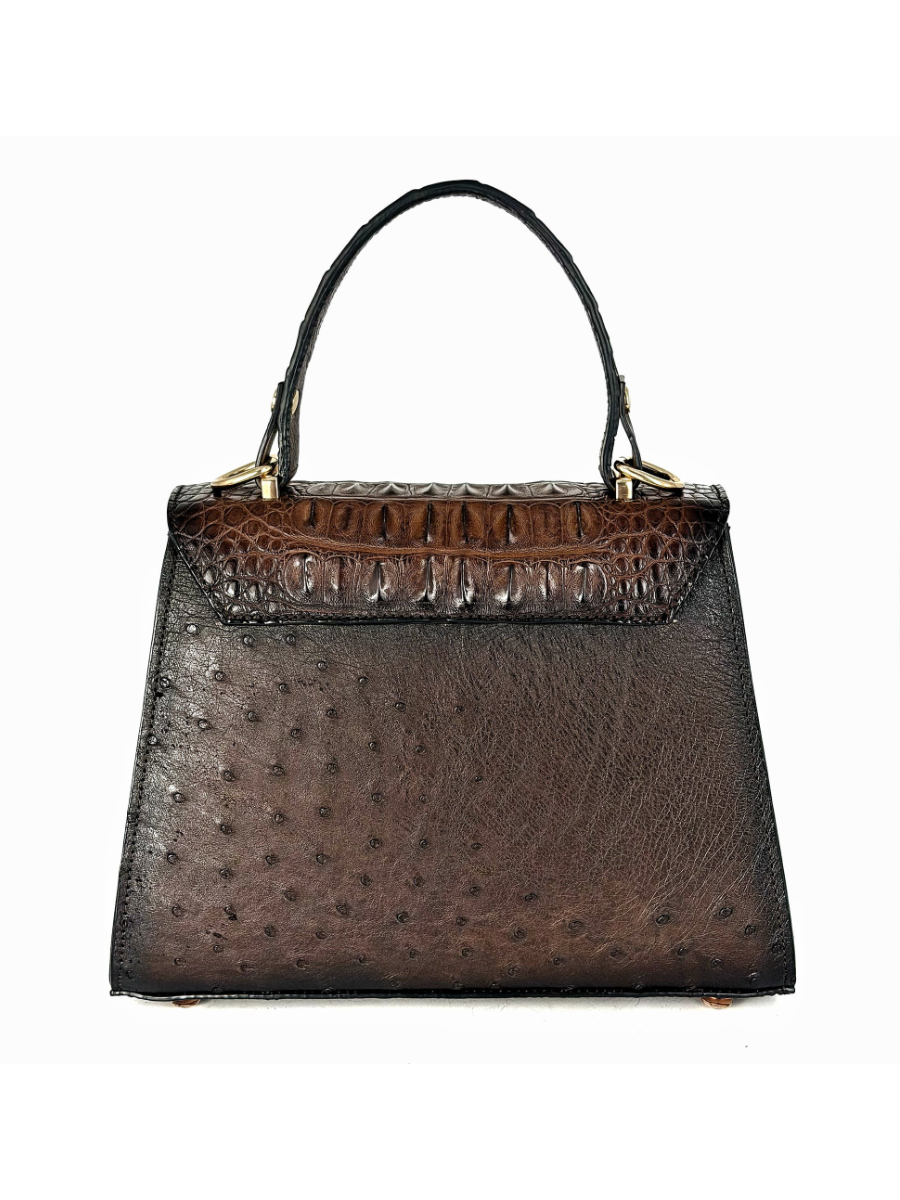 Ladies' Crocodile/ostrich Back Bag