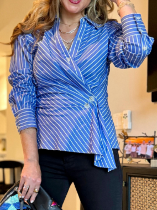 Chill Flattering Stripe Shirt