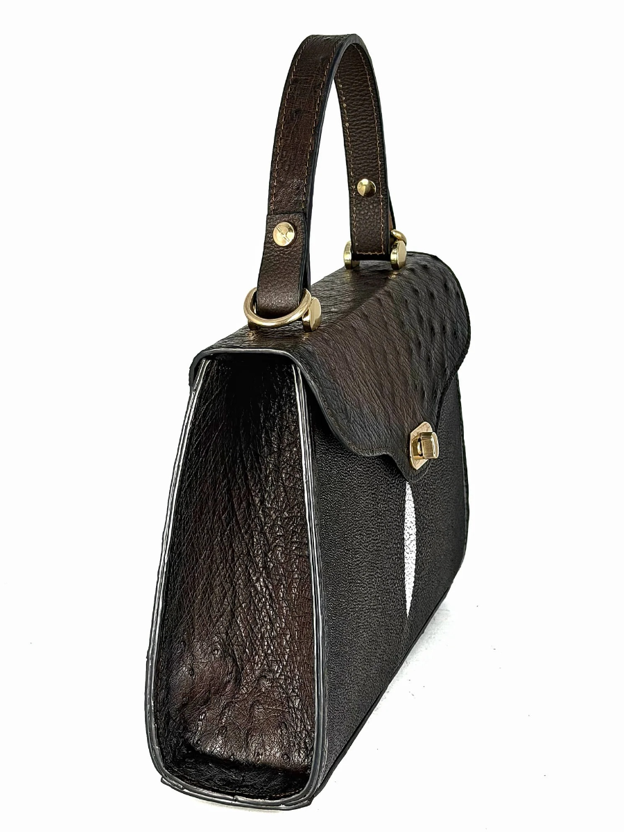 Manta Ray/Ostrich Lady Bag
