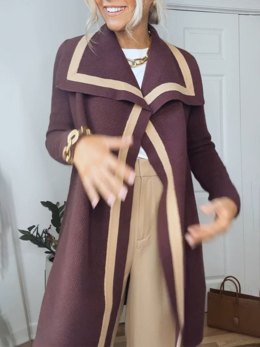 Knitted Long Sleeve Cardigan