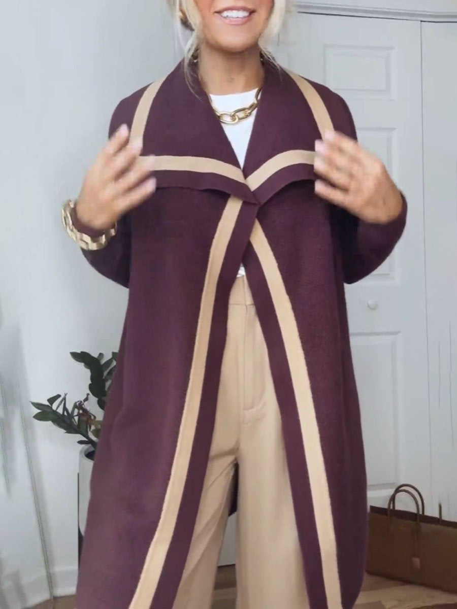 Knitted Long Sleeve Cardigan