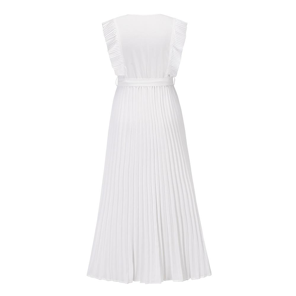Fashion Chiffon Pleated Dress