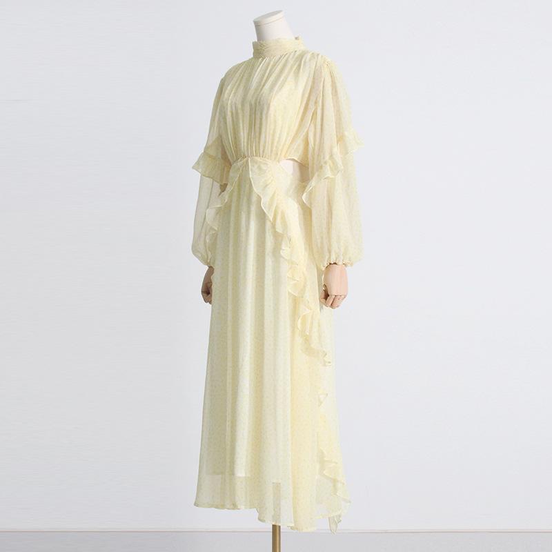 Gina Ruffle Mini Dress