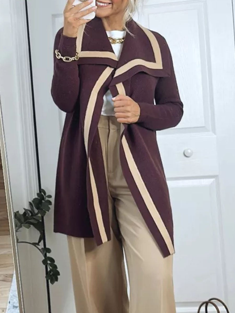 Knitted Long Sleeve Cardigan